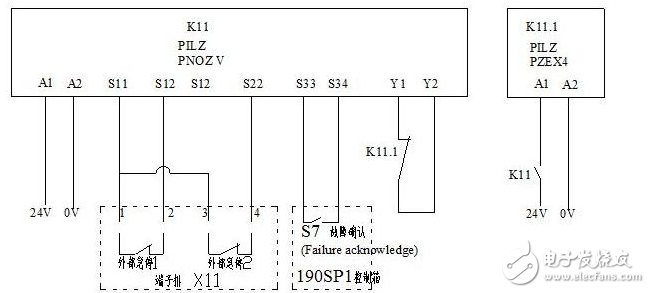 安全繼電器工作原理、接線圖、使用方法